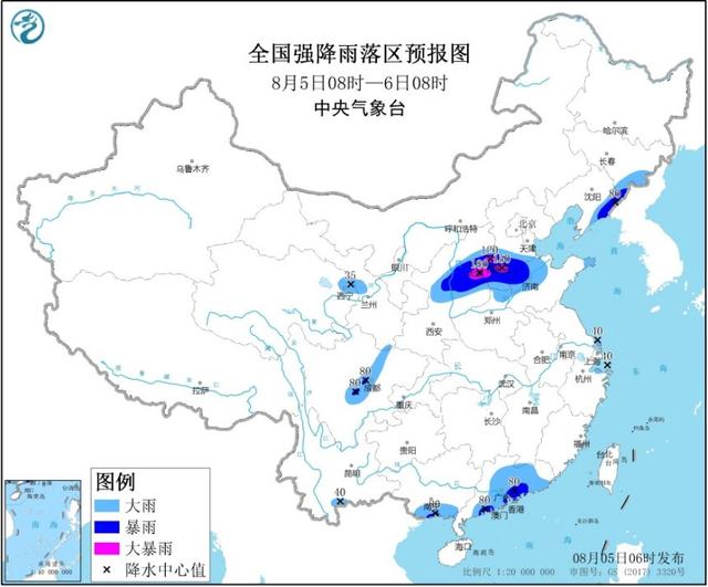 注意防范！中央氣象臺發布暴雨臺風雙預警，“黑格比”中心已到鹽城，這些地方將有暴雨