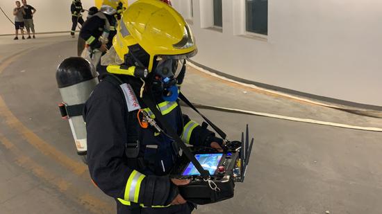 消防機器人、水下航行器…北京應急救援新添“機器戰警”(圖3)